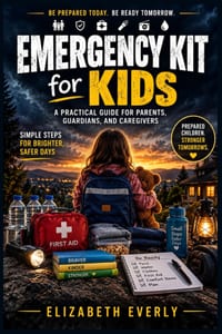 Emergency Kit for Kids: child-friendly items, comfort, snacks, simple activities cover