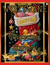 Wyszywane Dictum Świątecznej Skarpety: Księga świątecznych skarpet dla milośników haftu krzyżykowego i kolorowania cover