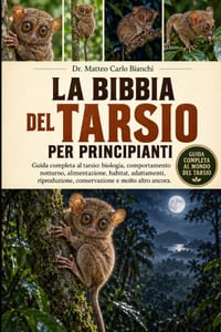 La Bibbia del Tarsio Per Principianti: Guida completa al tarsio: biologia, comportamento notturno, alimentazione, habitat, adattamenti, riproduzione, cover