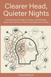 Clearer Head, Quieter Nights: Practical psychology to reduce overthinking, settle your nervous system and sleep more easily cover