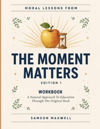 Moral Lessons From The Moments Matters Edition 1: A Natural Approach To Education Through The Original Book cover