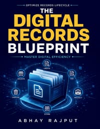 The Digital Records Blueprint: Remote Access Solutions Organizational Information Integration Compliance and Audit Framework Digital Preservation Tech cover