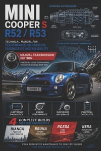 MINI Cooper S R52/R53 Performance Preparation and Tuning Manual: Diagnostics, Maintenance, Performance Upgrades and Complete Build Projects for the Su cover