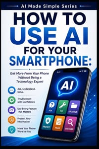 How to Use AI for Your Smartphone: Get More From Your Phone Without Being a Technology Expert cover