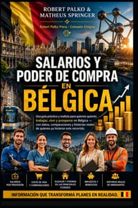 Salarios Y Poder Adquisitivo En Bélgica: Una guía práctica y realista para quienes desean trabajar, vivir y prosperar en Bélgica, con datos, comparaci cover