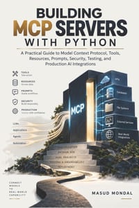 Building MCP Servers with Python: A Practical Guide to Model Context Protocol, Tools, Resources, Prompts, Security, Testing, and Production AI Integra cover