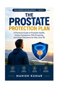The Prostate Protection Plan: A Practical Guide to Prostate Health, Urinary Symptoms, PSA Screening, and Smart Decisions for Men Over 40 cover