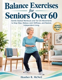 Balance Exercises for Seniors Over 60: Gentle Seated Workouts and Tai Chi Movements to Stop Slips, Relieve Joint Stiffness, and Restore Independent Li cover