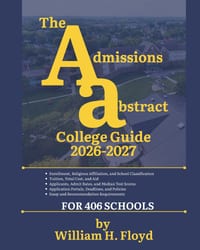 The Admissions Abstract College Guide, 2026-2027 cover
