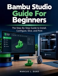 Bambu Studio Guide For Beginners: The Step-By-Step Guide to Install, Configure, Slice, and Print cover
