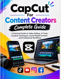 CapCup For Content Creators Complete Guide: A Practical Guide to Video Editing, AI Tools, Creative Techniques, Social Media Content, and Professional cover