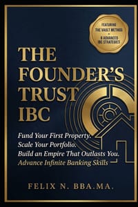 The Founder's Trust IBC: How to Use Advance Infinite Banking to Fund Your First Property, Scale Your Real Estate Portfolio, and Build a Family Empire cover