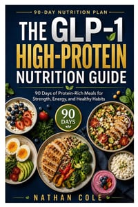 The Glp-1 High-Protein Nutrition Guide: 90 Days of Protein-Rich Meals for Strength, Energy, and Healthy Habits cover