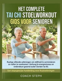 Het Complete Tai CHI Stoelworkout Gids Voor Senioren: Rustige zittende oefeningen om stijfheid te verminderen en vallen te voorkomen. Verhoog je energ cover