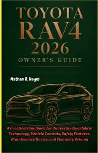 Toyota Rav4 2026 Owner's Guide: A Practical Handbook for Understanding Hybrid Technology, Vehicle Controls, Safety Features, Maintenance Basics, and E cover