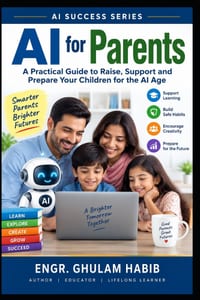AI for Parents: Raising Smart, Safe, and Confident Children in the Age of Artificial Intelligence cover