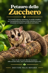 Avvicinati a questa esperienza: la guida completa per il proprietario di petauri dello zucchero su come instaurare un legame e prendersi cura di loro. cover