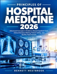 Principles of Hospital Medicine 2026: Advanced Concepts in Evidence-Based Inpatient Care, Clinical Decision-Making, Patient Safety, and Quality Improv cover