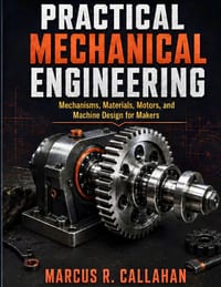 Practical Mechanical Engineering: A Practical Guide to Mechanisms, Materials, Motors, and Machine Design for People Who Build Things cover
