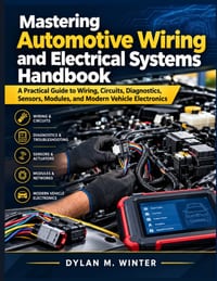 Mastering Automotive Wiring and Electrical Systems Handbook: A Practical Guide to Wiring, Circuits, Diagnostics, Sensors, Modules, and Modern Vehicle cover
