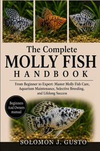 The Complete Molly Fish Handbook: From Beginner to Expert: Master Molly Fish Care, Aquarium Maintenance, Selective Breeding, and Lifelong Success cover