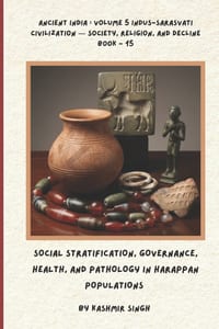 Social Stratification, Governance, Health, and Pathology in Harappan Populations: Ancient India: Volume 5 Indus-Sarasvati Civilization - Society, Reli cover