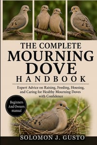 The Complete Mourning Dove Handbook: Expert Advice on Raising, Feeding, Housing, and Caring for Healthy Mourning Doves with Confidence cover