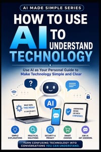 How to Use AI to Understand Technology: Use AI as Your Person Guide to Make Technology Simple and Clear cover