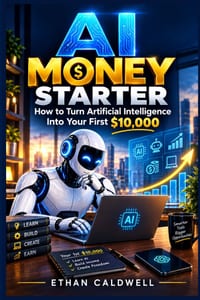 AI Money Starter: How to Turn Artificial Intelligence Into Your First $10,000 cover