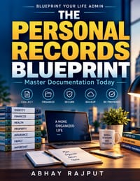 The Personal Records Blueprint: Recurring Event Tracking Medical Record Organization Financial Document Management Legal Insurance Information Reliabl cover