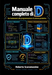 Manuale completo di D: Dai fondamenti alla programmazione di sistema produttiva cover