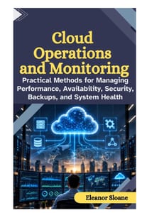 Cloud Operations and Monitoring: Practical Methods for Managing Performance, Availability, Security, Backups, and System Health cover