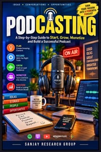 Podcasting: A Step by Step Guide to Start, Grow, Monetize and Build a Successful Podcast cover
