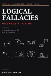 Logical Fallacies, One Page at a Time: A Visual Guide to 40 Bad Arguments cover