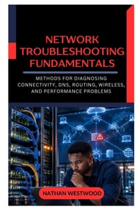 Network Troubleshooting Fundamentals: Methods for Diagnosing Connectivity, DNS, Routing, Wireless, and Performance Problems cover