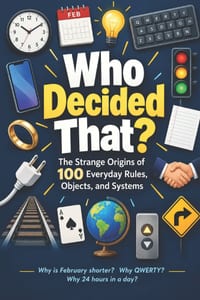Who Decided That?: The Strange Origins of 100 Everyday Rules, Objects, and Systems cover