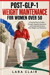 Post-GLP-1 Weight Maintenance for Women Over 50: A Practical Plan for Protein, Strength, Appetite Awareness, and Sustainable Routines After Weight-Los cover