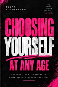 Choosing Yourself at Any Age: No agregaría uno inventado: el interior presenta únicamente el título CHOOSING YOURSELF AT ANY AGE. cover