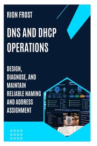 DNS and DHCP Operations: Design, Diagnose, and Maintain Reliable Naming and Address Assignment cover