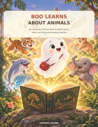 Boo Learns About Animals: An Interactive Picture Book to Meet, Count, Move, and Discover Amazing Animals cover