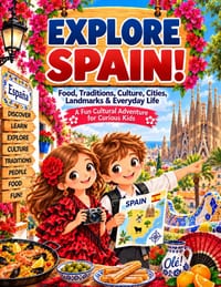 Explore Spain!: Food, Traditions, Culture, Cities, Landmarks & Everyday Life: A Fun Cultural Adventure for Curious Kids cover