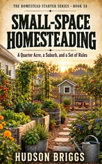 Small-Space Homesteading: A Quarter Acre, a Suburb, and a Set of Rules cover