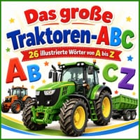 Das große Traktoren-ABC: 26 faszinierende Traktoren und Landmaschinen von A bis Z cover