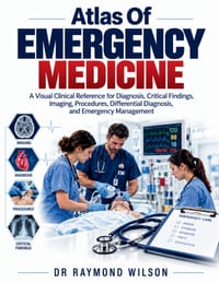 Atlas of Emergency Medicine: A Visual Clinical Reference for Diagnosis, Critical Findings, Imaging, Procedures, Differential Diagnosis, and Emergency cover