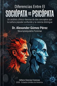 Diferencias Entre El Sociópata Vs Psicópata: Un análisis clínico-forense de dos conceptos que la cultura popular confunde y la ciencia distingue cover