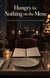 Hungry for Nothing on the Menu: When Need Exists but Nothing Feels Right cover