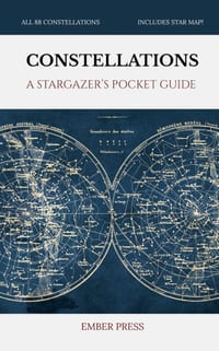 Little Book of Constellations: A Stargazer's Pocket Guide & Star Maps: All 88 Constellations, Stargazing, Stars, Mythology & Finding Your Way Around t cover