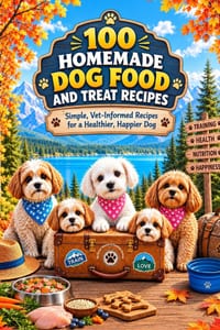 100 Homemade Dog Food and Treat Recipes: Simple, Vet-Informed Recipes for a Healthier, Happier Dog cover