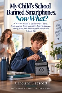 My Child's School Banned Smartphones. Now What?: A Parent's Guide to School Phone Bans, Emergencies, Communication, Teen Resistance, Family Rules, and cover