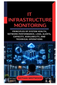 It Infrastructure Monitoring: Principles of System Health, Network Performance, Logs, Alerts, Capacity, Availability, and Technical Operations cover